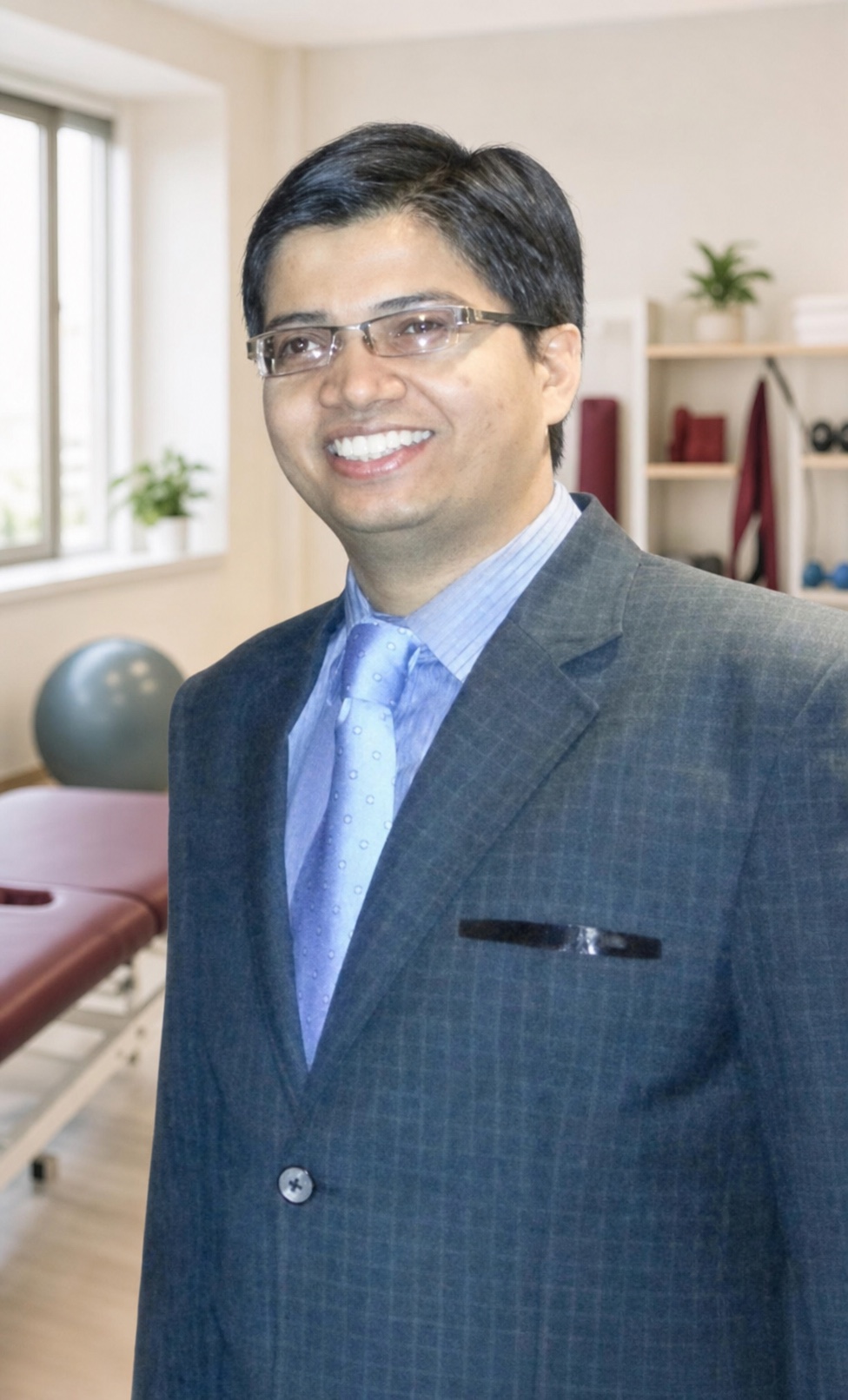 Dr Abhishek Verma, physiotherapist and movement specialist at The PHYSIOCIRCLE